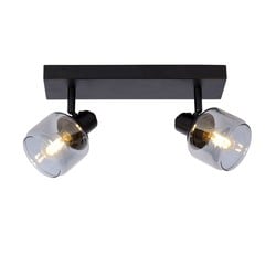 Luxurious classic 2xE14 black ceiling lamp