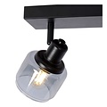 Luxueus klassieke 2xE14 zwarte plafondlamp