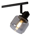 Luxuriöse klassische schwarze Deckenlampe 4xE14