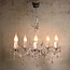 Beautiful rural transparent chandelier 46 cm 5xE14