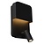 Applique noire multifonctionnelle 10W avec point de charge USB