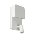 Multifunctional white wall lamp 10W with USB charging point