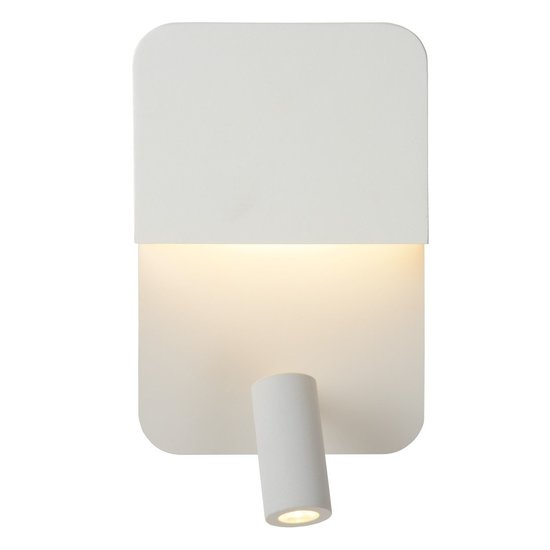 Multifunctionele witte wandlamp 10W met USB oplaadpunt