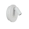 Exceptionnelle applique blanche rotative 14 cm 11W 3000K