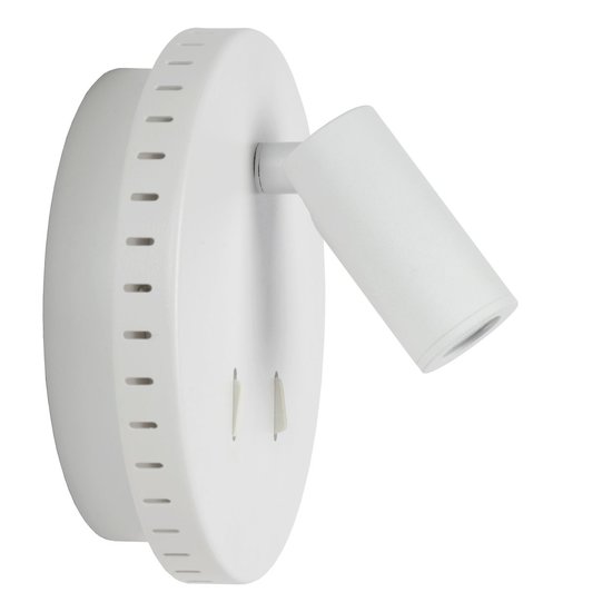 Exceptionnelle applique blanche rotative 14 cm 11W 3000K