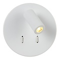 Exceptionnelle applique blanche rotative 14 cm 11W 3000K