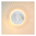 Exceptionnelle applique blanche rotative 14 cm 11W 3000K