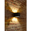 Aplique de pared cubo fresco negro G9