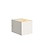White cool cube wall lamp G9