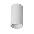 Smalle witte koker plafondspot 5,5 cm LED Dim to warm GU10 5W