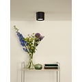Foco de techo redondo potente negro 12W Dim to warm AR111