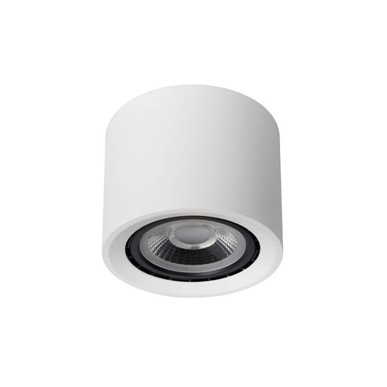 Round powerful white ceiling spot 12W Dim to warm AR111