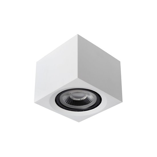 Square powerful white ceiling spot 12W Dim to warm AR111