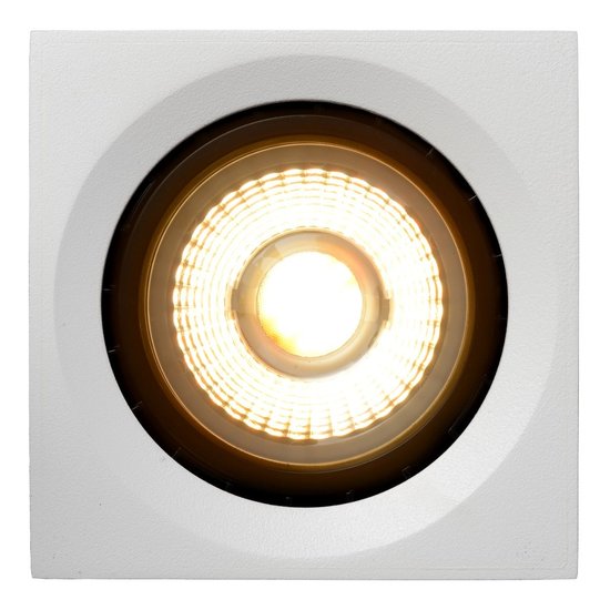 Square powerful white ceiling spot 12W Dim to warm AR111