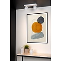 Charming white modern ceiling spotlight 2xGU10 with bulbs