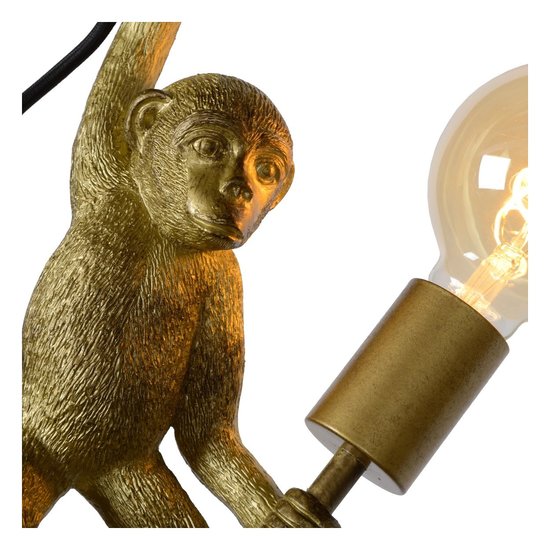 Beastly retro style black wall lamp E27