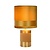 Boudoir yellow table lamp 18 cm burlesque E14