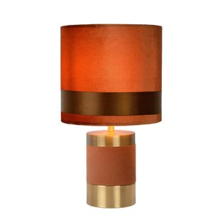 Lámpara de mesa Boudoir marrón 18 cm burlesque E14