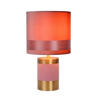 Lámpara de mesa Boudoir rosa 18 cm burlesque E14