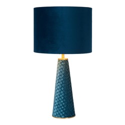 Lampe de table turquoise élégante spéciale 25 cm E27