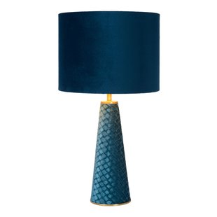 Special elegant turquoise table lamp 25 cm E27