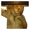 Chimpansee zwarte tafellamp 30 cm E14