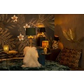 Gorilla black table lamp with hat 22.5 cm E14