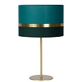 Retro round large green table lamp 30 cm E27