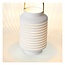 Lampe de table blanche de luxe rural 15,5 cm E14