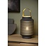 Rural luxury gray table lamp 15.5 cm E14