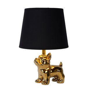 Bulldog gouden tafellamp E14