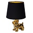 Bulldog gouden tafellamp E14