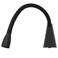 Simple black bedside lamp LED 1x3W 3000K