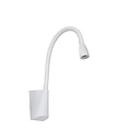 Einfache weiße Nachttischlampe LED 1x3W 3000K