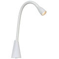 Einfache weiße Nachttischlampe LED 1x3W 3000K