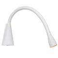 Einfache weiße Nachttischlampe LED 1x3W 3000K