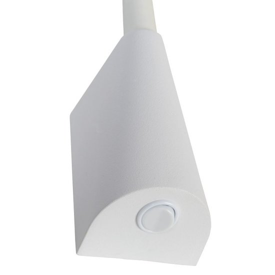 Lampe de chevet blanche simple LED 1x3W 3000K