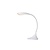 Elégante lampe de bureau blanche incurvée 6W dimmable 3000K