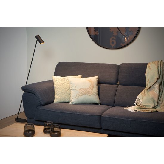 Elegante schlanke Anthrazit-Stehleselampe GU10