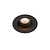 Rural recessed black recessed spot 9.1 cm round GU10