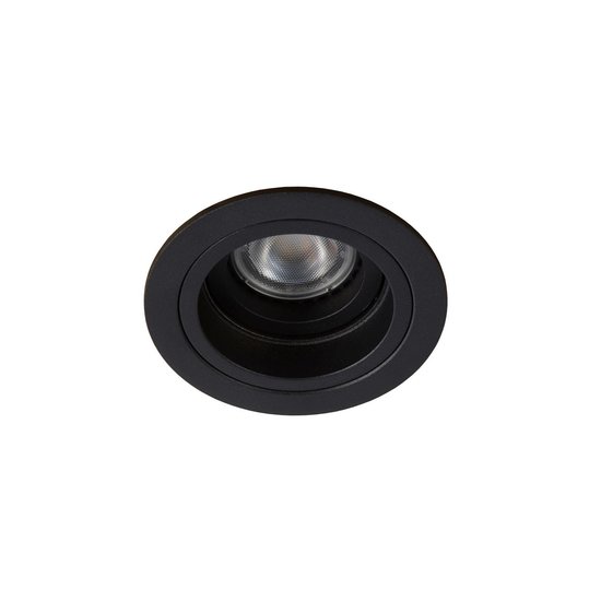 Spot encastrable noir encastrable rural 9,1 cm rond GU10