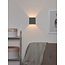 Concrete taupe wall lamp G9