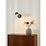 Vintage look roestbruin wandlamp E14 vast