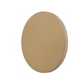 Round matt gold/brass wall lamp circle 15 cm LED 6W