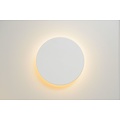 Aplique de pared redondo blanco circulo 15 cm LED 6W