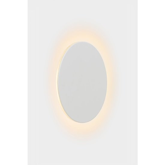 Aplique de pared redondo blanco circulo 15 cm LED 6W
