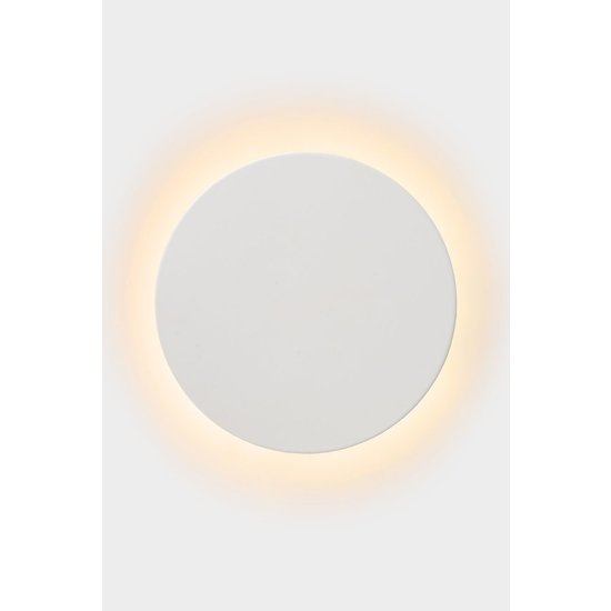 Aplique de pared redondo blanco circulo 15 cm LED 6W