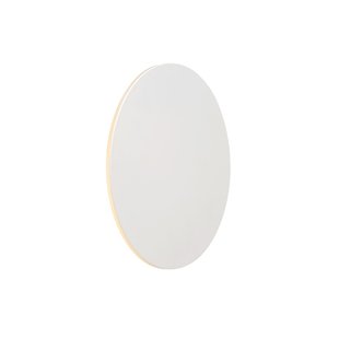 Large white wall lamp circle 25 cm LED 1x8W 3000K