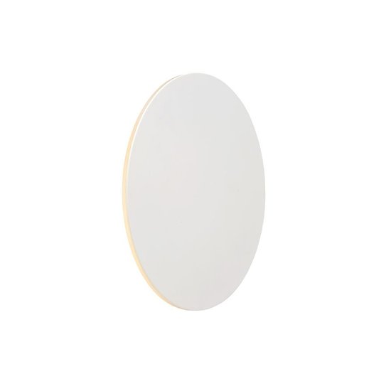 Grote witte wandlamp cirkel 25 cm LED 1x8W 3000K