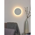 Aplique de pared grande blanco circulo 25 cm LED 1x8W 3000K